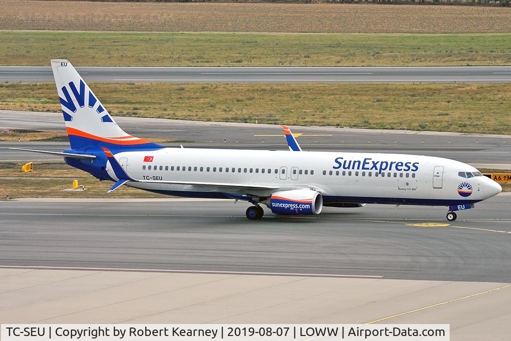 TC-SEU, 2016 Boeing 737-8HC C/N 61181, Taxiing in after arrival