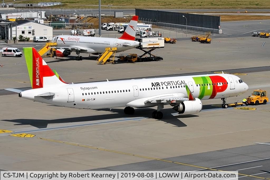 CS-TJM, 2018 Airbus A321-251N C/N 8145, Preparing for departure