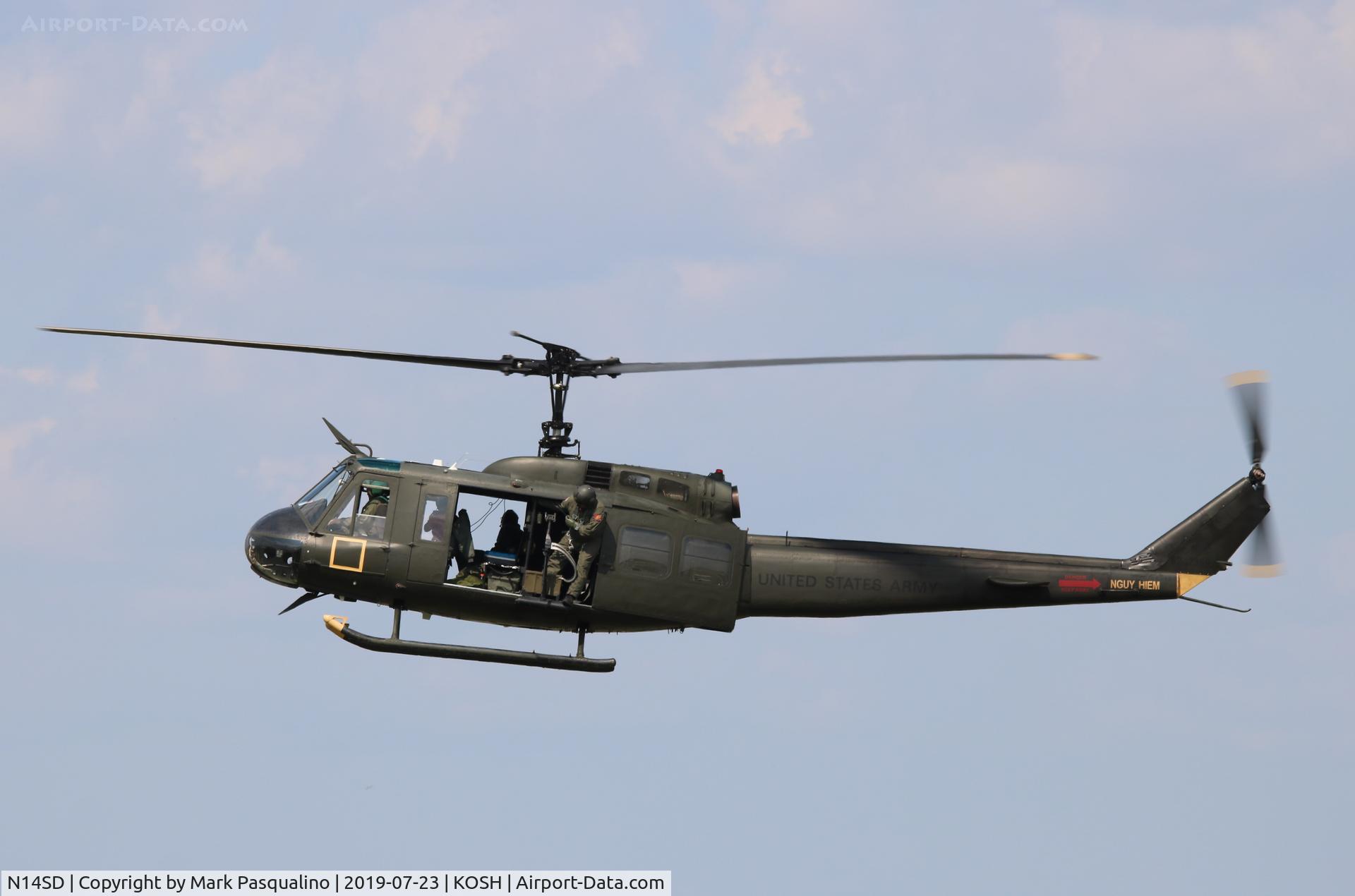 N14SD, 1967 Bell UH-1H Iroquois C/N 4027, Bell UH-1H