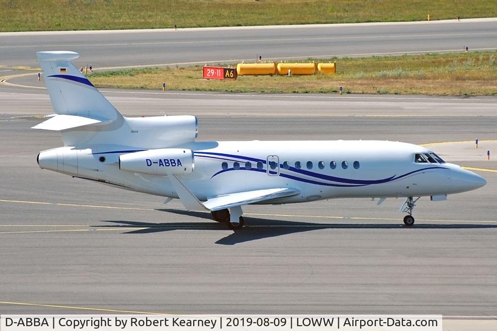 D-ABBA, Dassault Falcon 900LX C/N 303, Taxiing in after arrival
