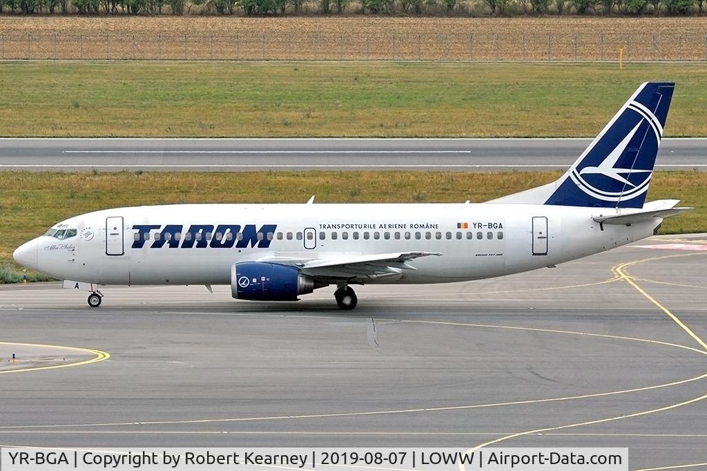 YR-BGA, 1993 Boeing 737-38J C/N 27179, Taxiing out for departure