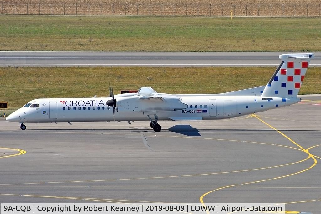 9A-CQB, 2008 De Havilland Canada DHC-8-402Q Dash 8 C/N 4211, Taxiing out for departure