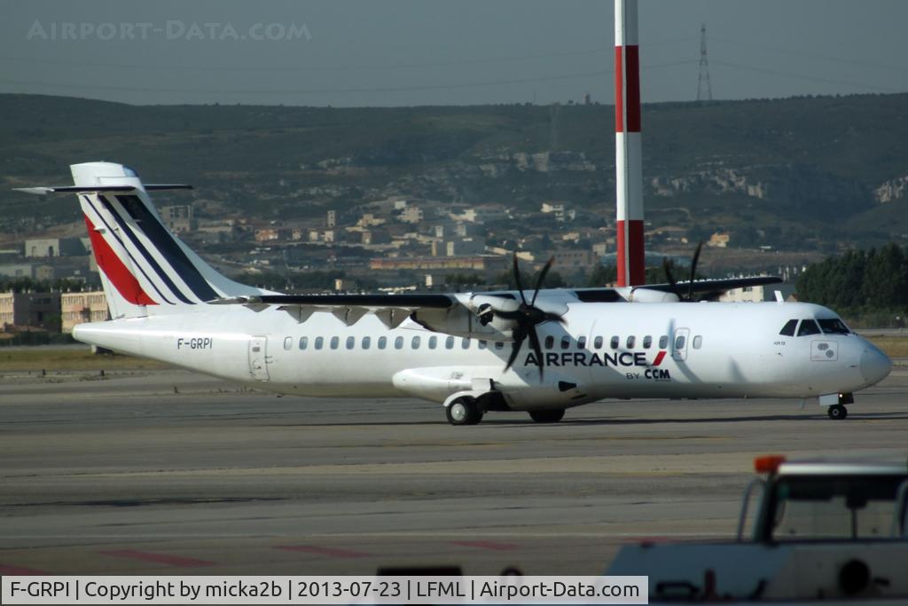 F-GRPI, 2005 ATR 72-212A C/N 722, Taxiing