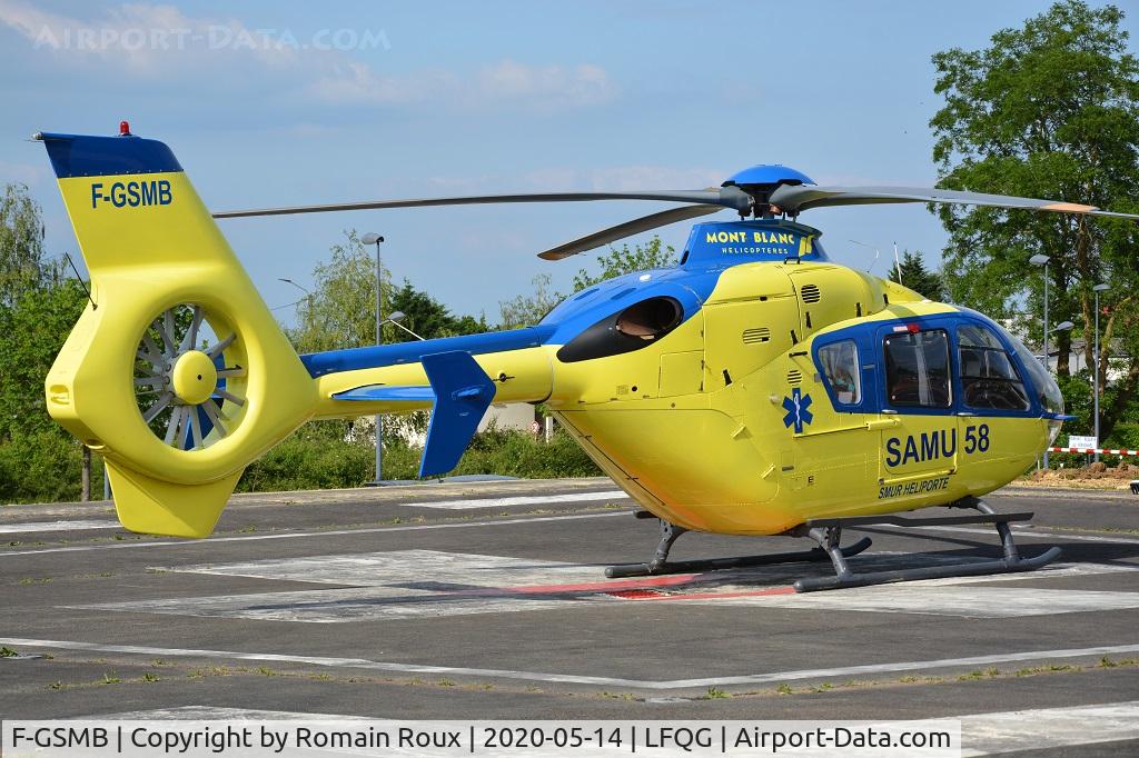 F-GSMB, Eurocopter EC-135T-1 C/N 0031, Parked