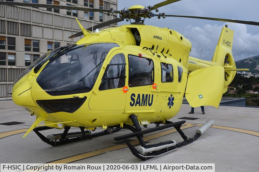 F-HSIC, 2019 Airbus Helicopters EC-145T-2 (BK-117D-2) C/N 20269, Parked