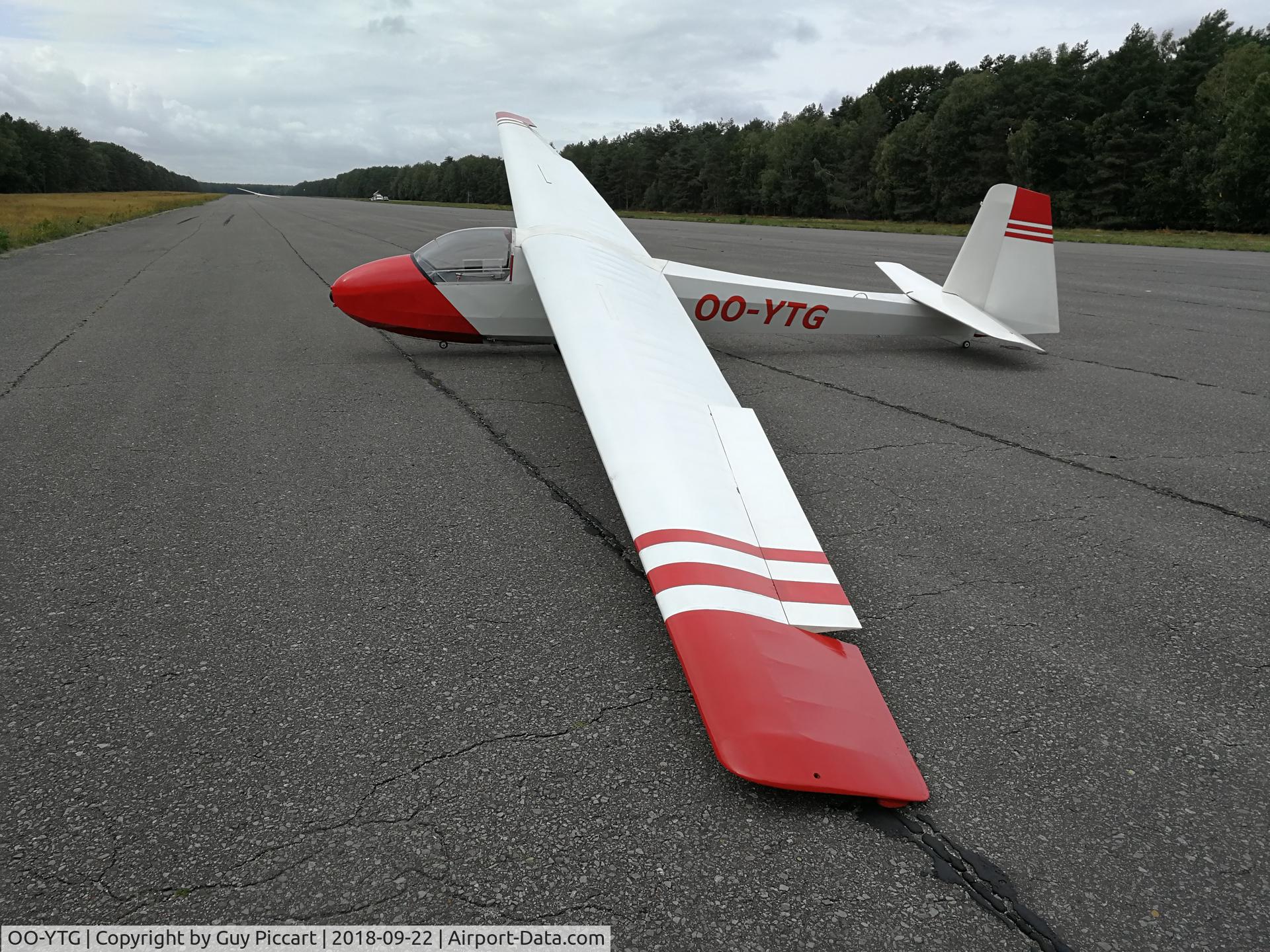 OO-YTG, 1960 Schleicher Ka-8B C/N 3, Home base EBSL