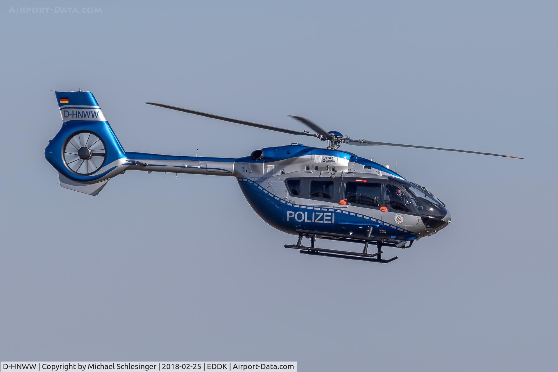 D-HNWW, Airbus Helicopters H-145 (BK-117D-2) C/N 20144, D-HNWW - Airbus Helicopters H 145 T2 - Polizei Nordrhein-Westfalen