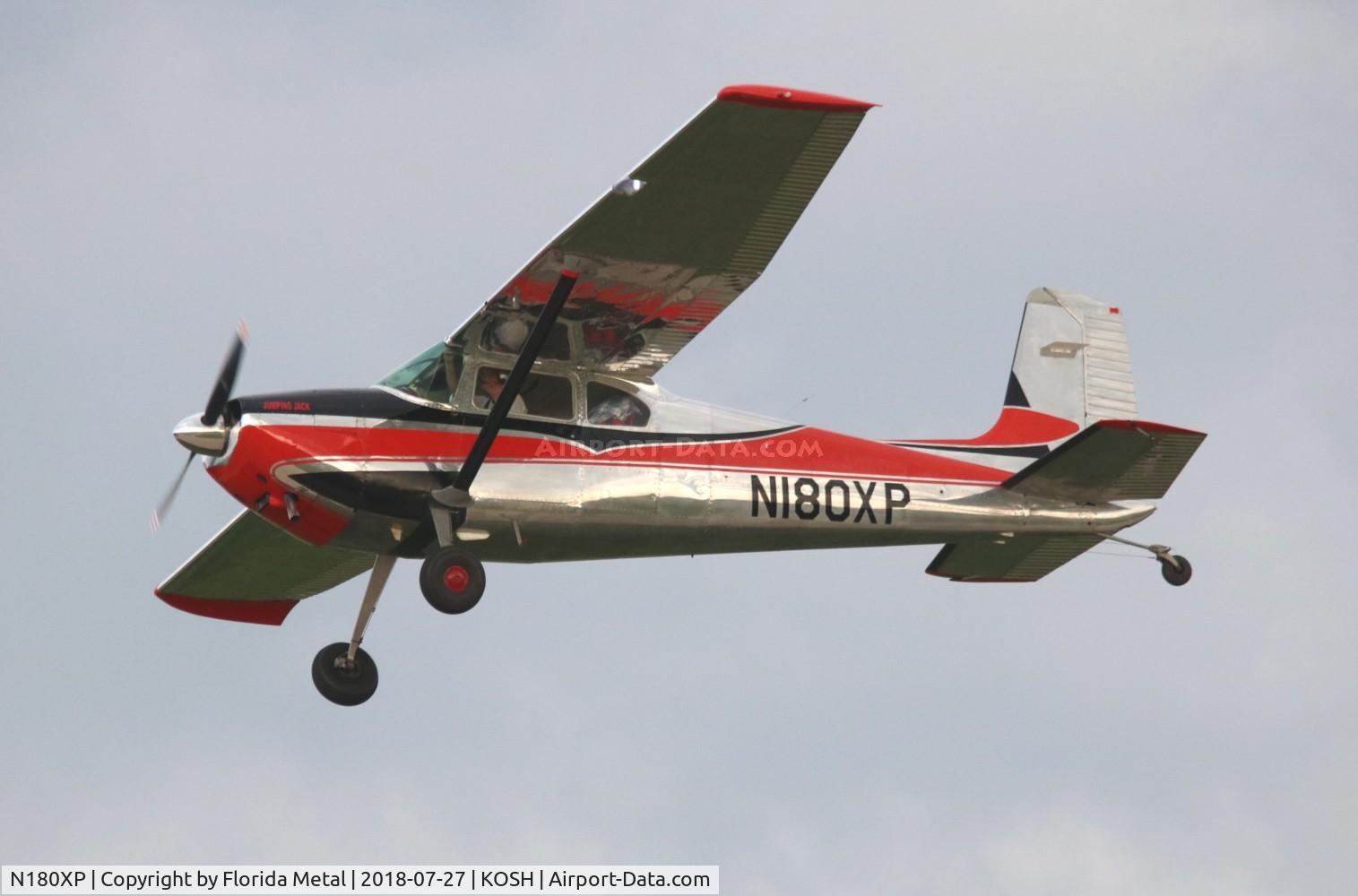 N180XP, 1956 Cessna 180 C/N 32494, OSH 2018