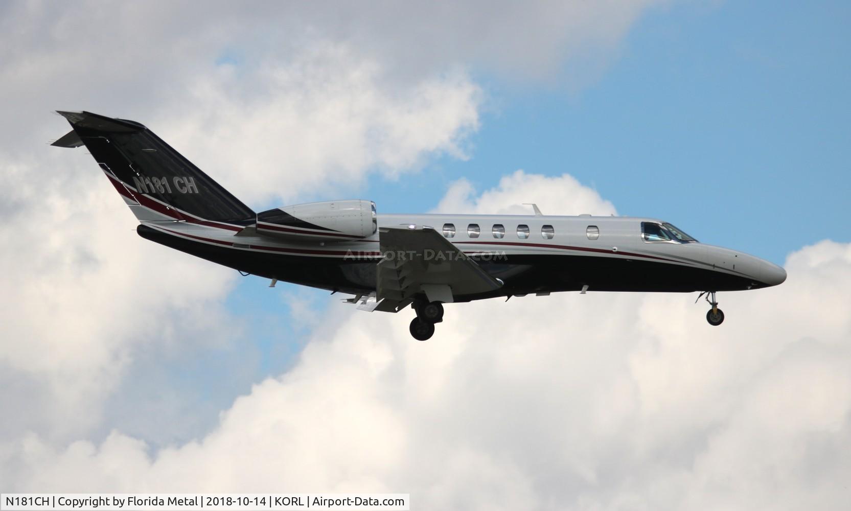 N181CH, 2010 Cessna 525C CitationJet CJ4 C/N 525C-0015, NBAA 2018