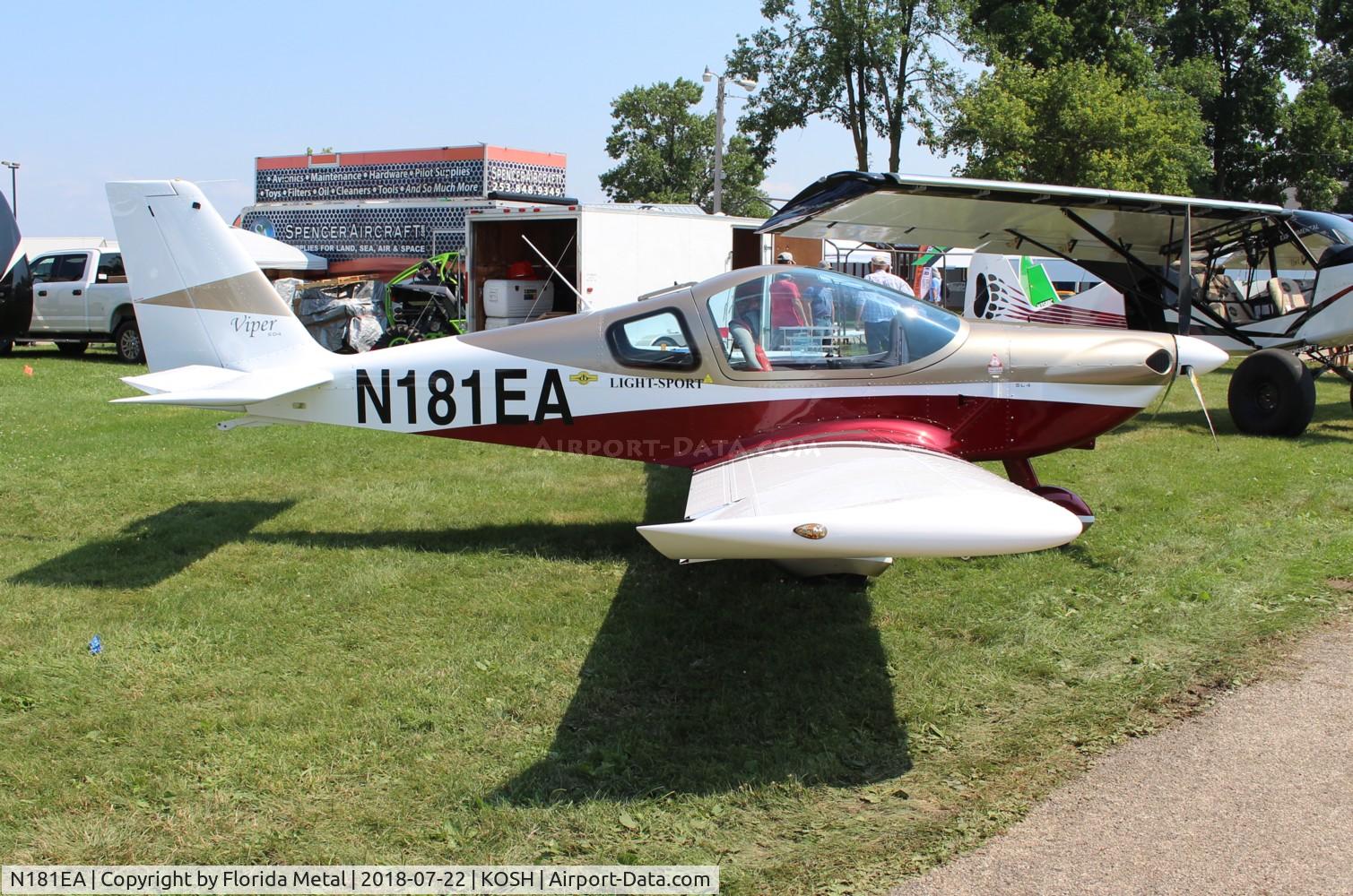 N181EA, 2016 Tomark Aero Viper SD-4 C/N 0081, OSH 2018