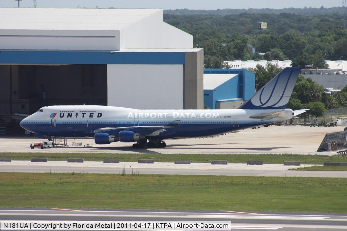 N181UA, 1991 Boeing 747-422 C/N 25278, TPA 2011