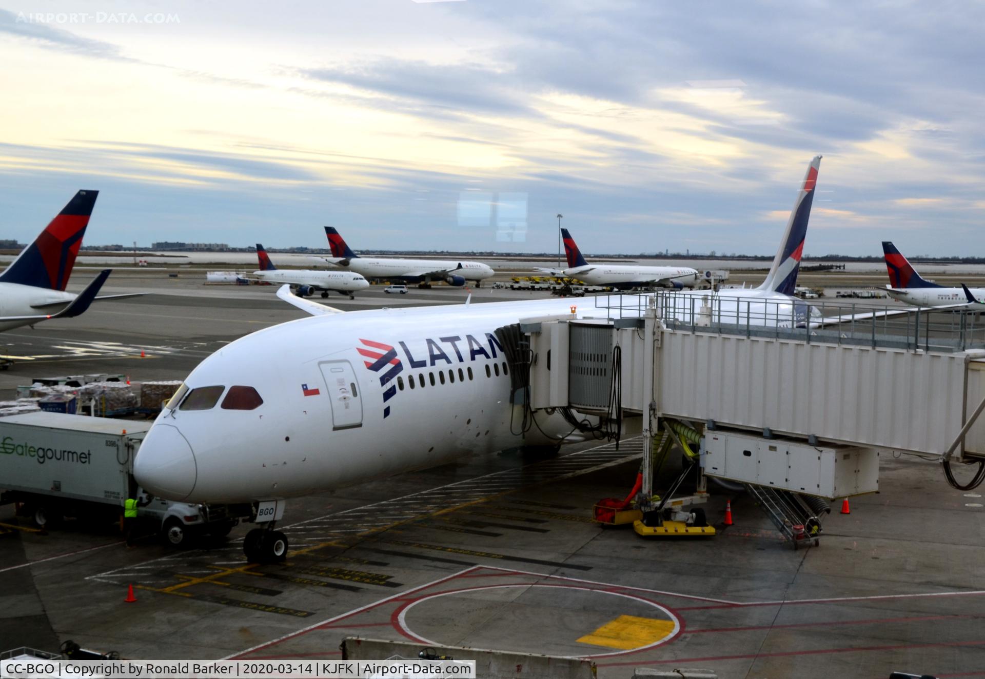 CC-BGO, 2019 Boeing 787-9 Dreamliner C/N 38483, Parked JFK