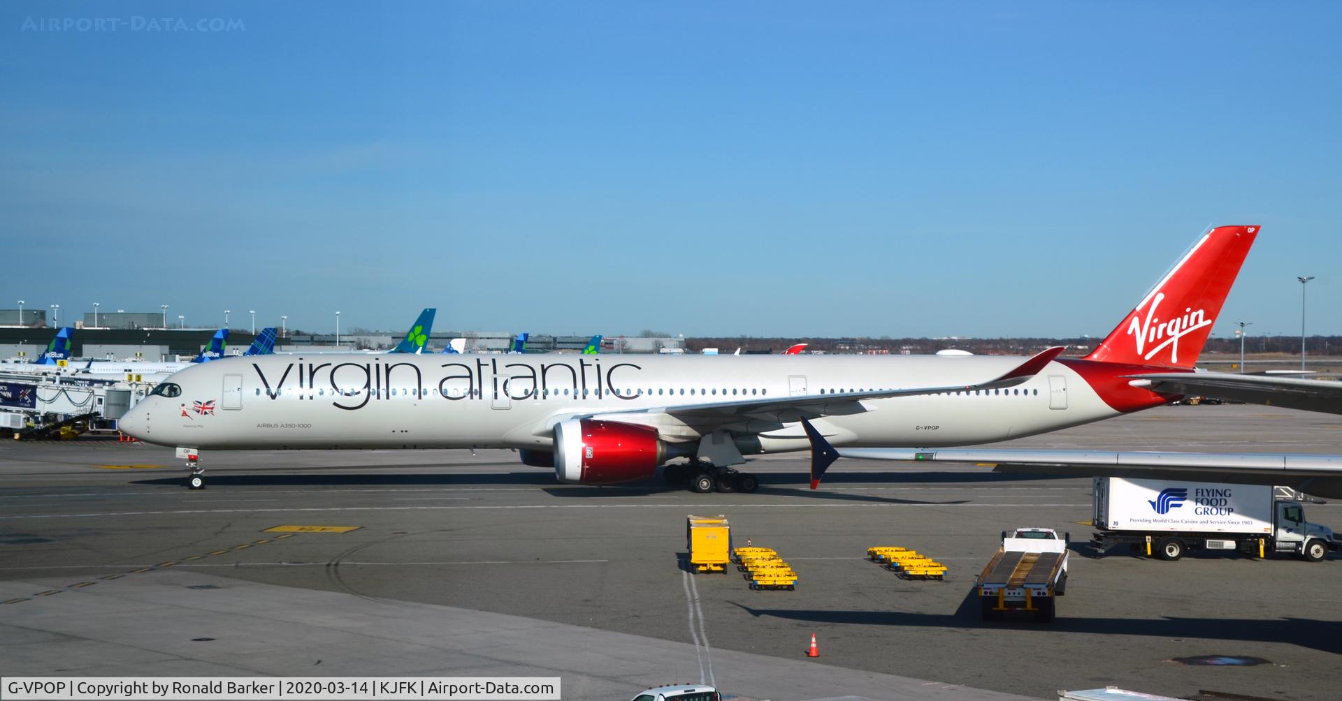 G-VPOP, 2019 Airbus A350-1041 C/N 298, Taxi JFK