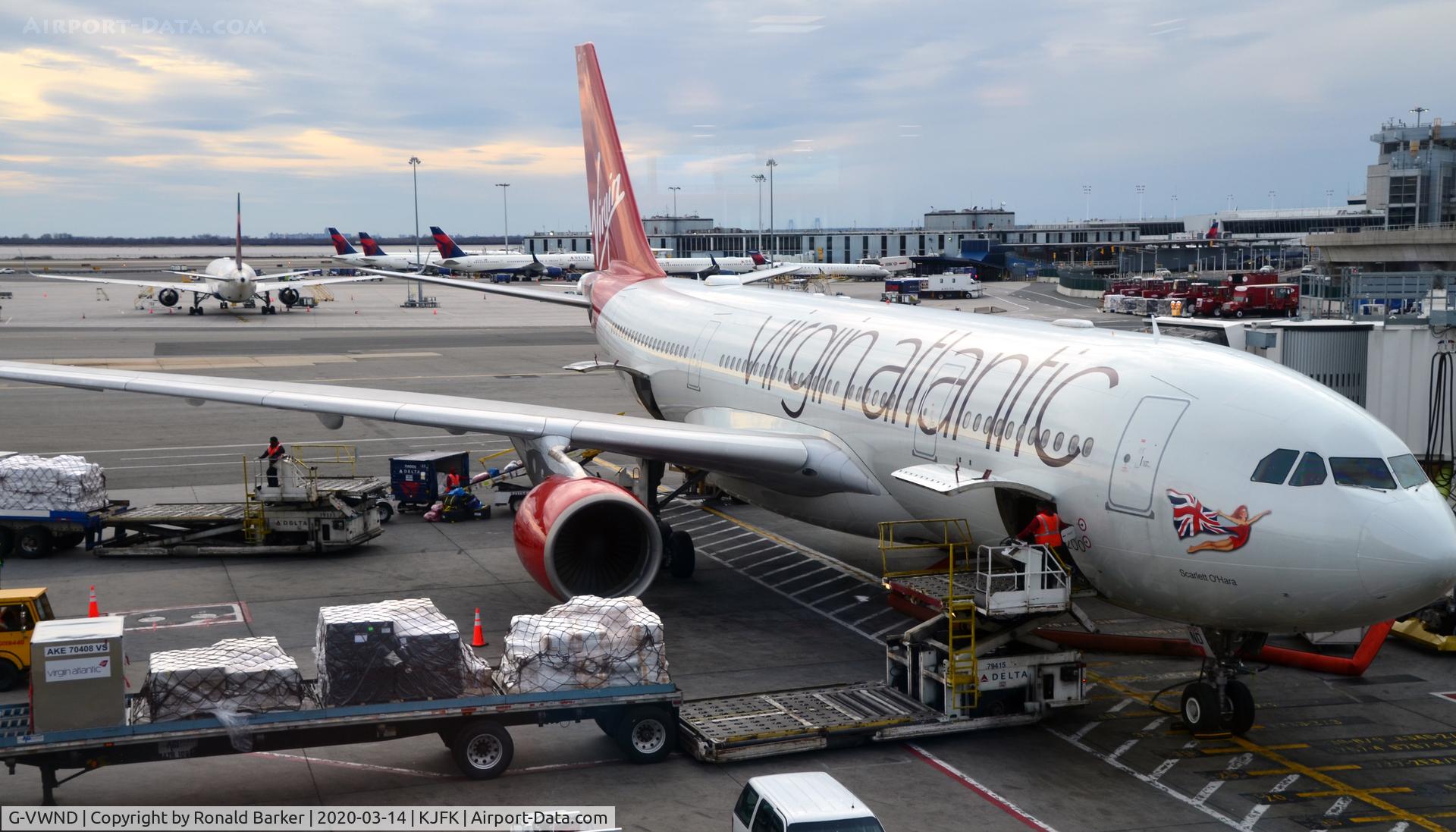 G-VWND, 2002 Airbus A330-223 C/N 476, Parked JFK