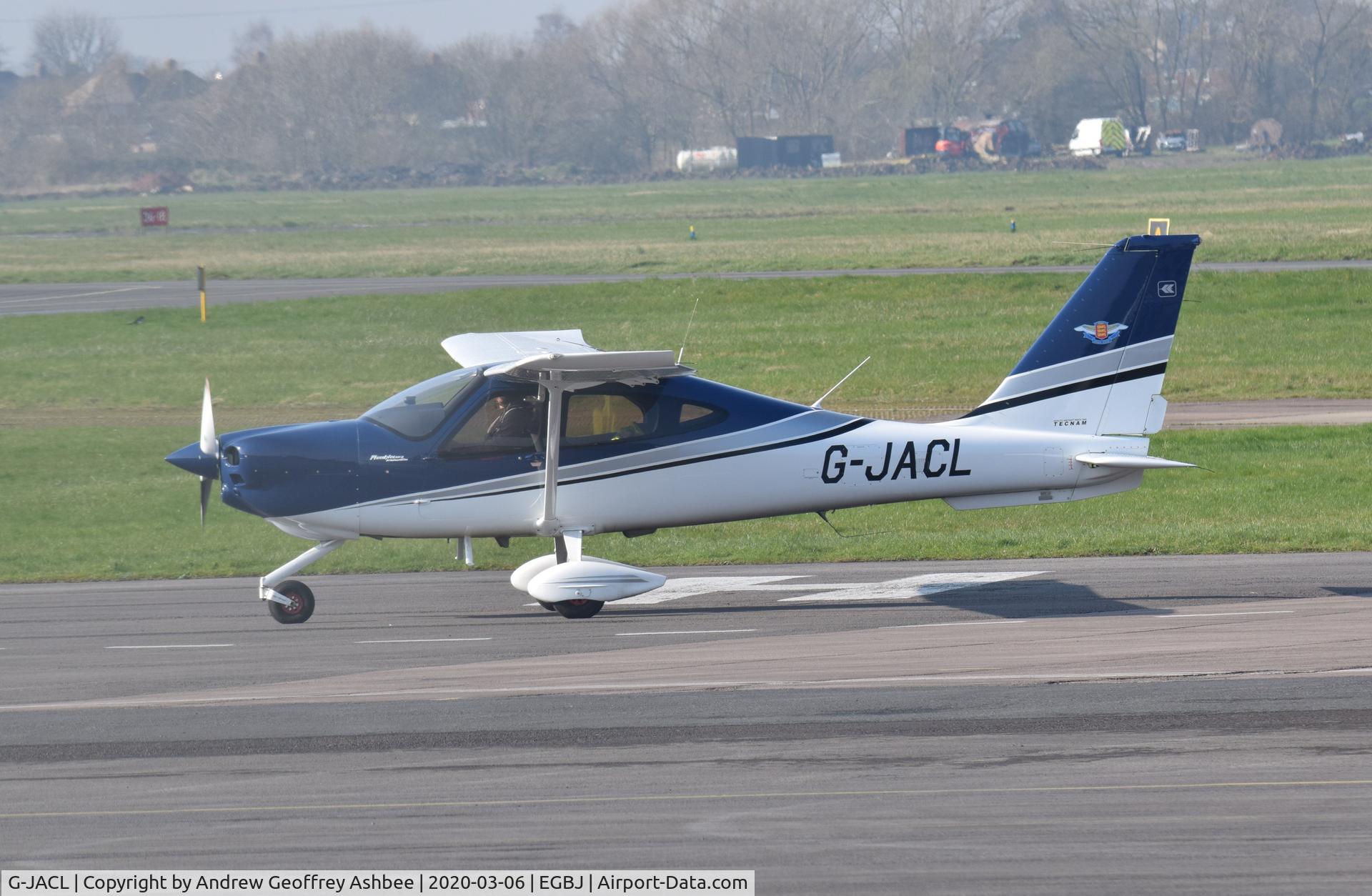 G-JACL, 2018 Tecnam P-2010 C/N 066, G-JACL at Gloucestershire Airport.