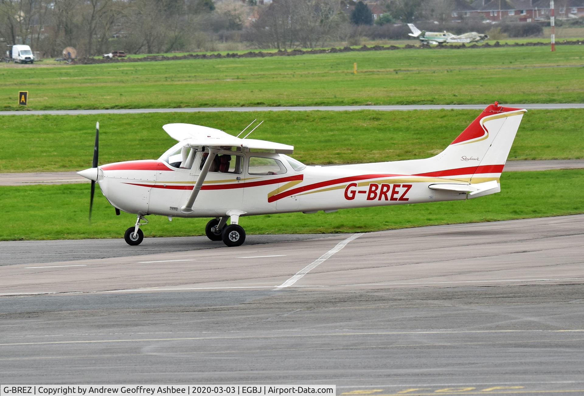 G-BREZ, 1976 Cessna 172M Skyhawk C/N 172-66742, G-BREZ at Gloucestershire Airport.