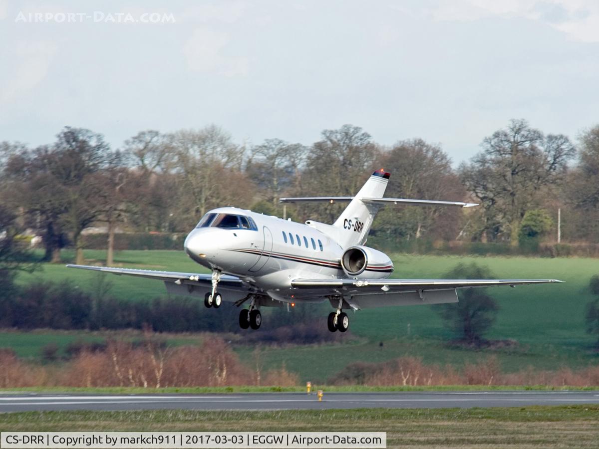 CS-DRR, 2006 Raytheon Hawker 800XP C/N 258786, touching down