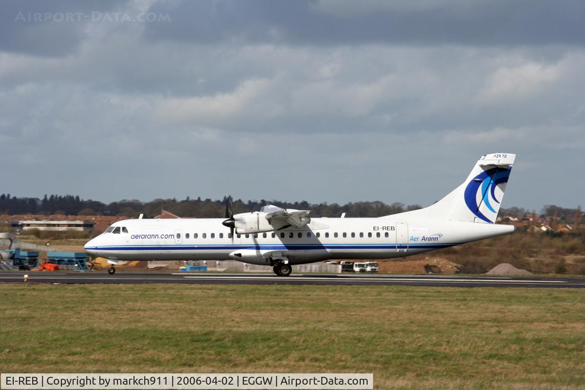 EI-REB, 1996 ATR 72-202 C/N 470, on runway