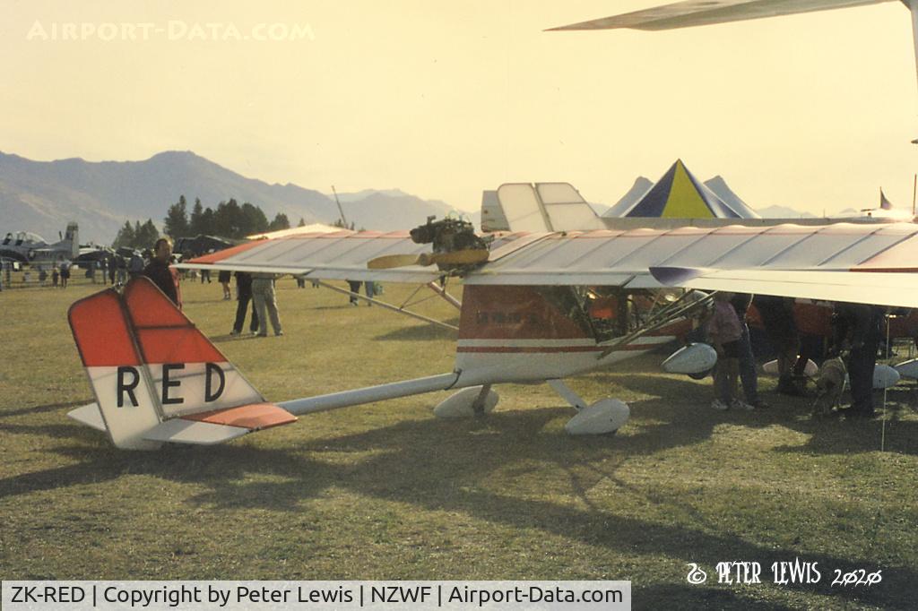 ZK-RED, Rans S-12 Airaile C/N 0692240, R Childs, Otaio, Timaru - 1998