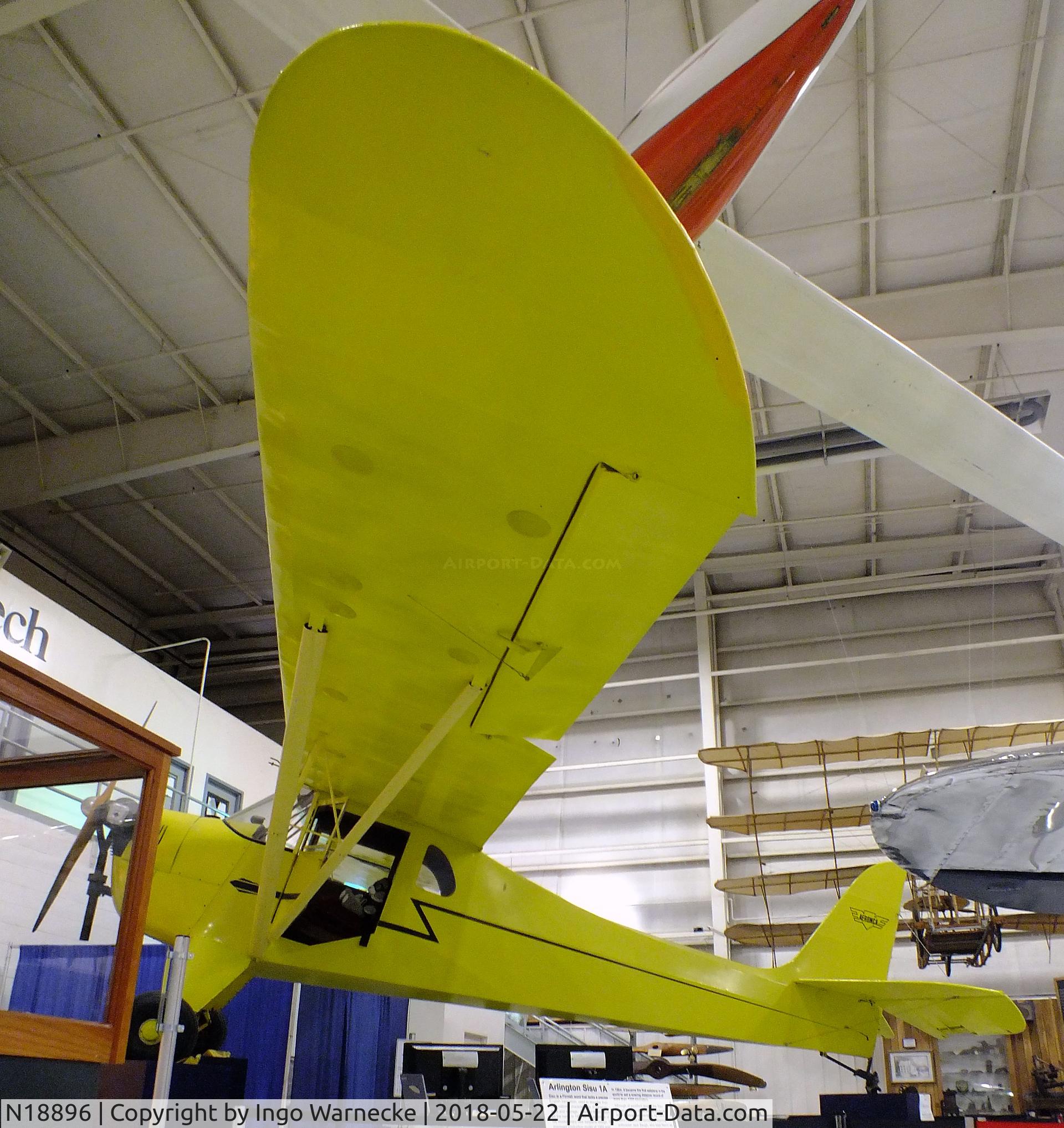 N18896, 1937 Aeronca K C/N K165, Aeronca K at the Aviation Museum of Kentucky, Lexington KY