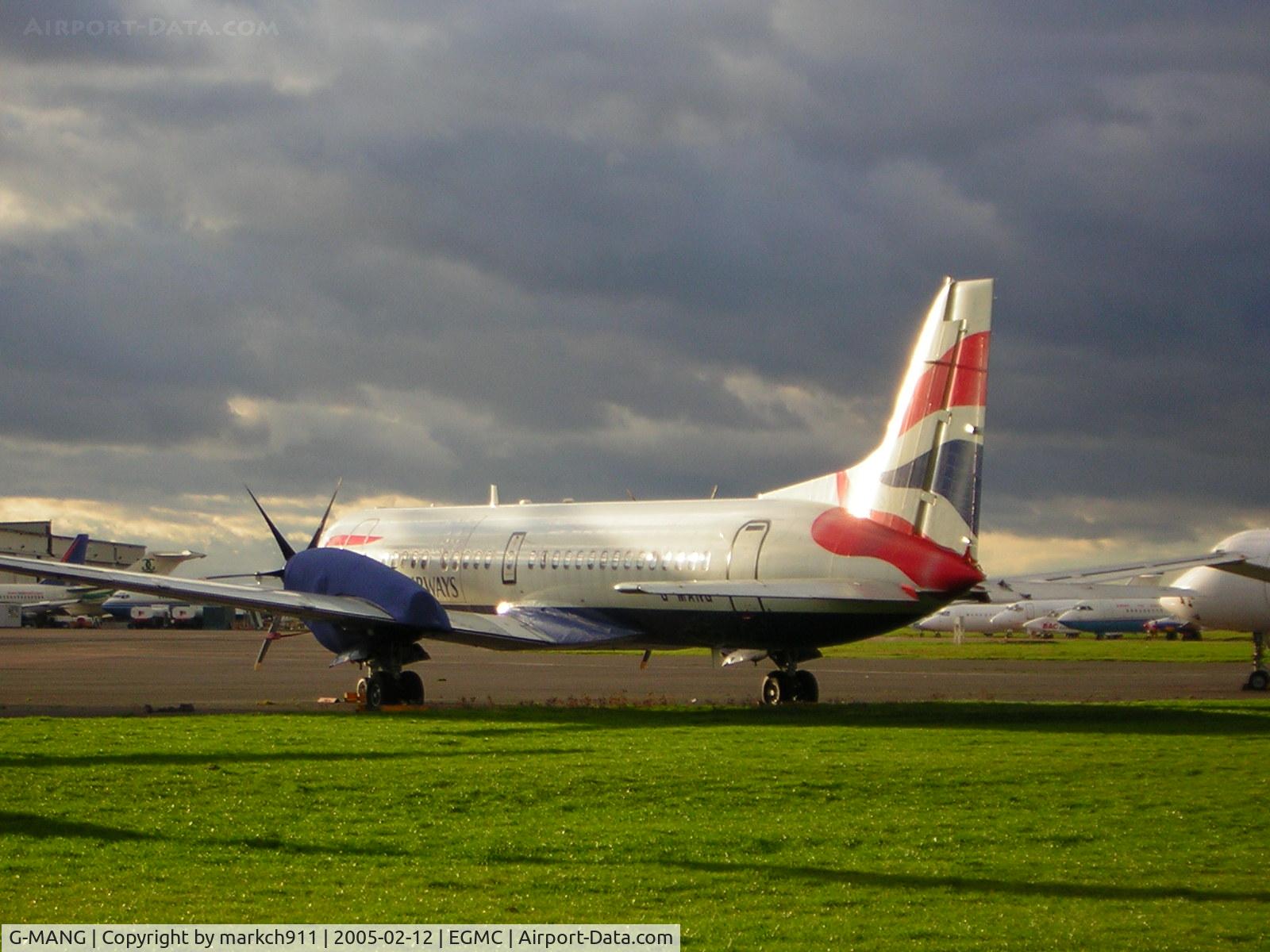 G-MANG, 1989 British Aerospace ATP C/N 2018, stored
