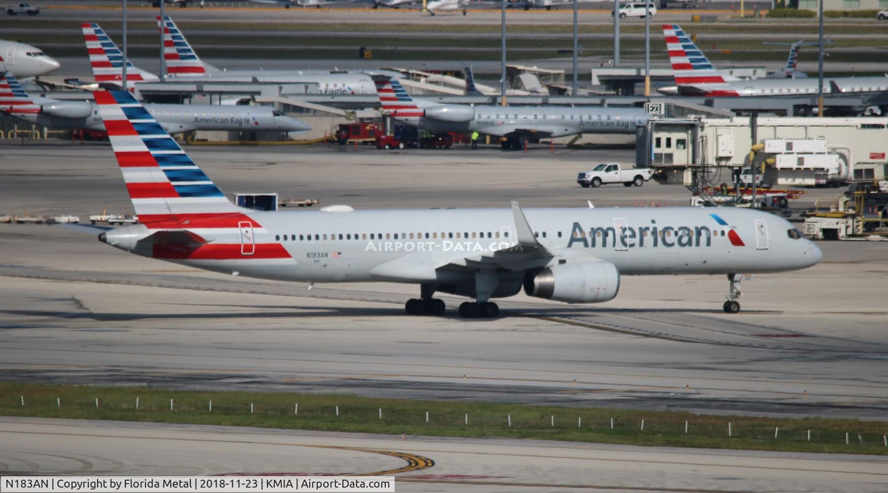 N183AN, 1999 Boeing 757-223 C/N 29593, MIA 2018