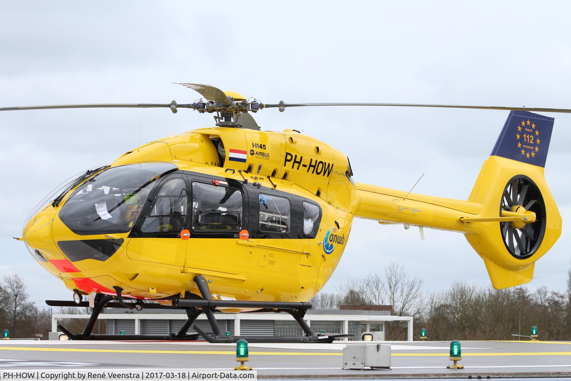 PH-HOW, 2014 Airbus Helicopters H-145M (BK-117D-2) C/N 22008, Medic01  MCL hospital Leeuwarden.