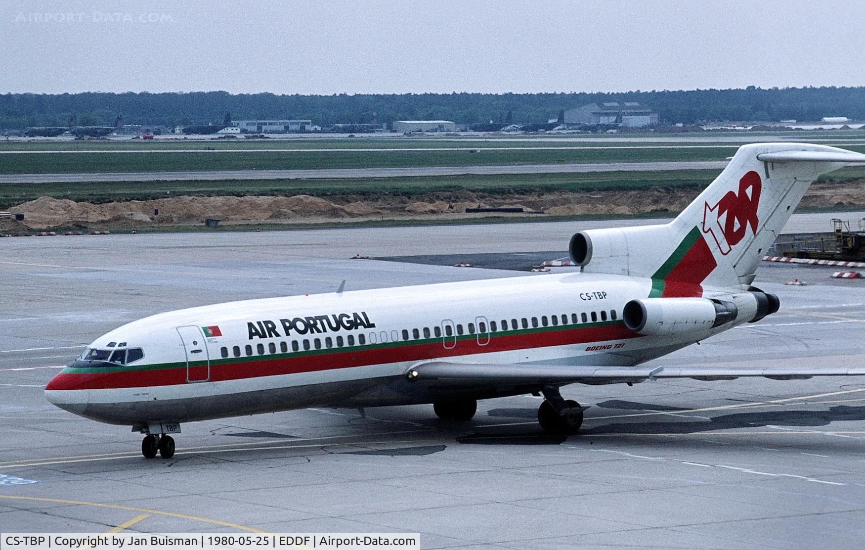 CS-TBP, 1971 Boeing 727-82 C/N 20489, TAP Air Portugal