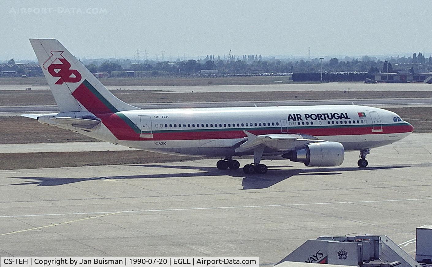 CS-TEH, 1988 Airbus A310-304 C/N 483, TAP Air Portugal