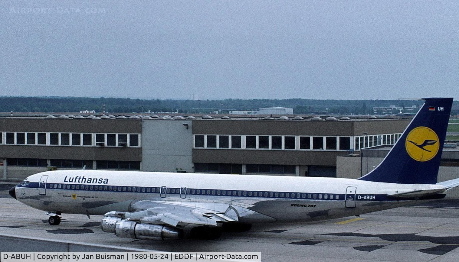 D-ABUH, 1965 Boeing 707-330B C/N 18930, Lufthansa