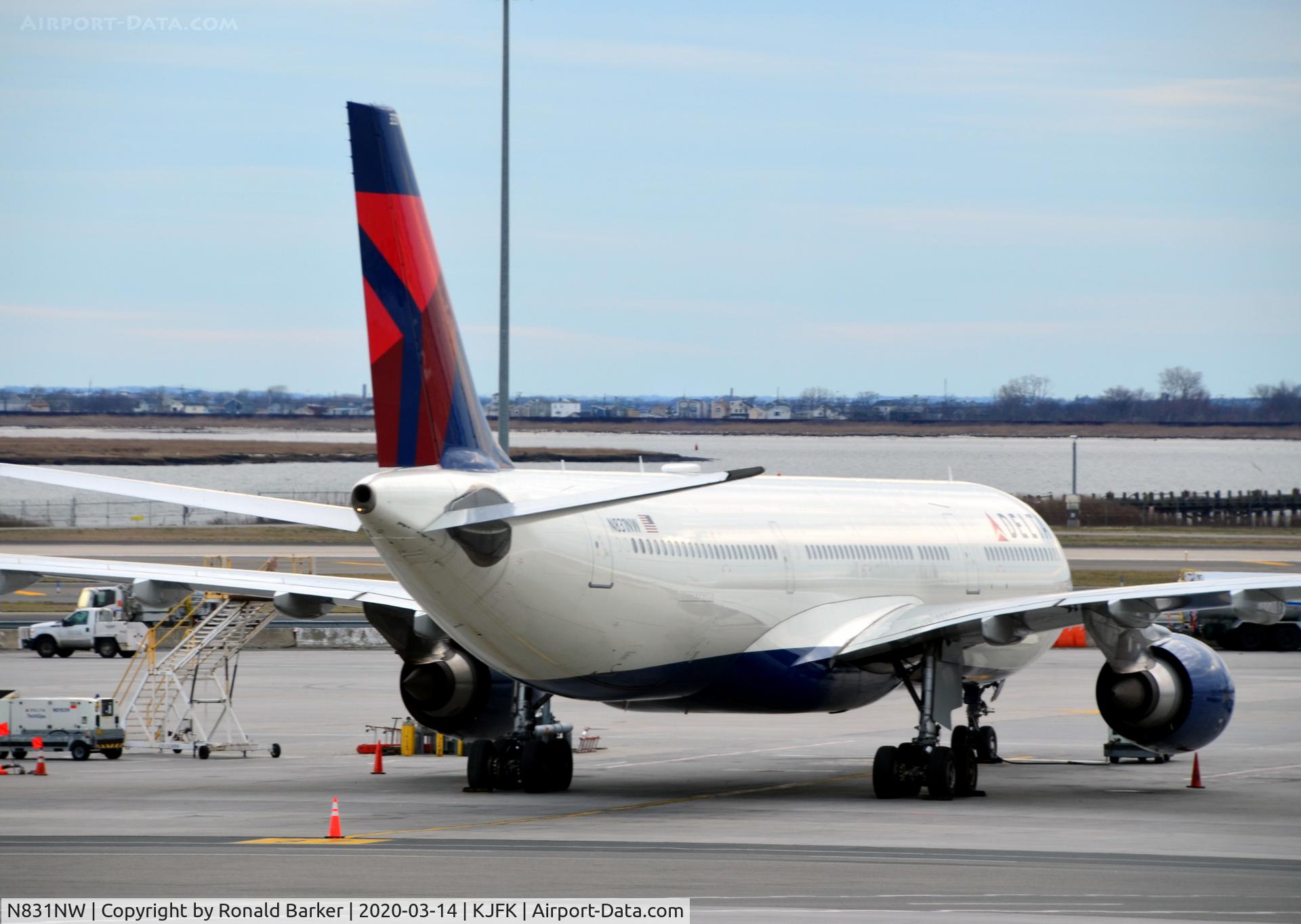 N831NW, 2017 Airbus A330-302 C/N 1783, Parked JFK