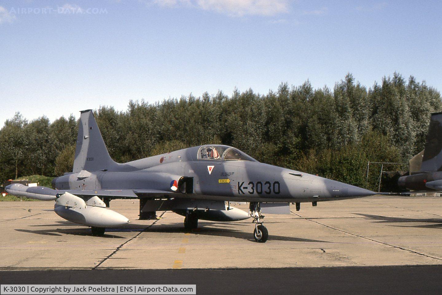 K-3030, 1970 Canadair NF-5A Freedom Fighter C/N 3030, K-3030 of 313 Sqdn at Twente AFB