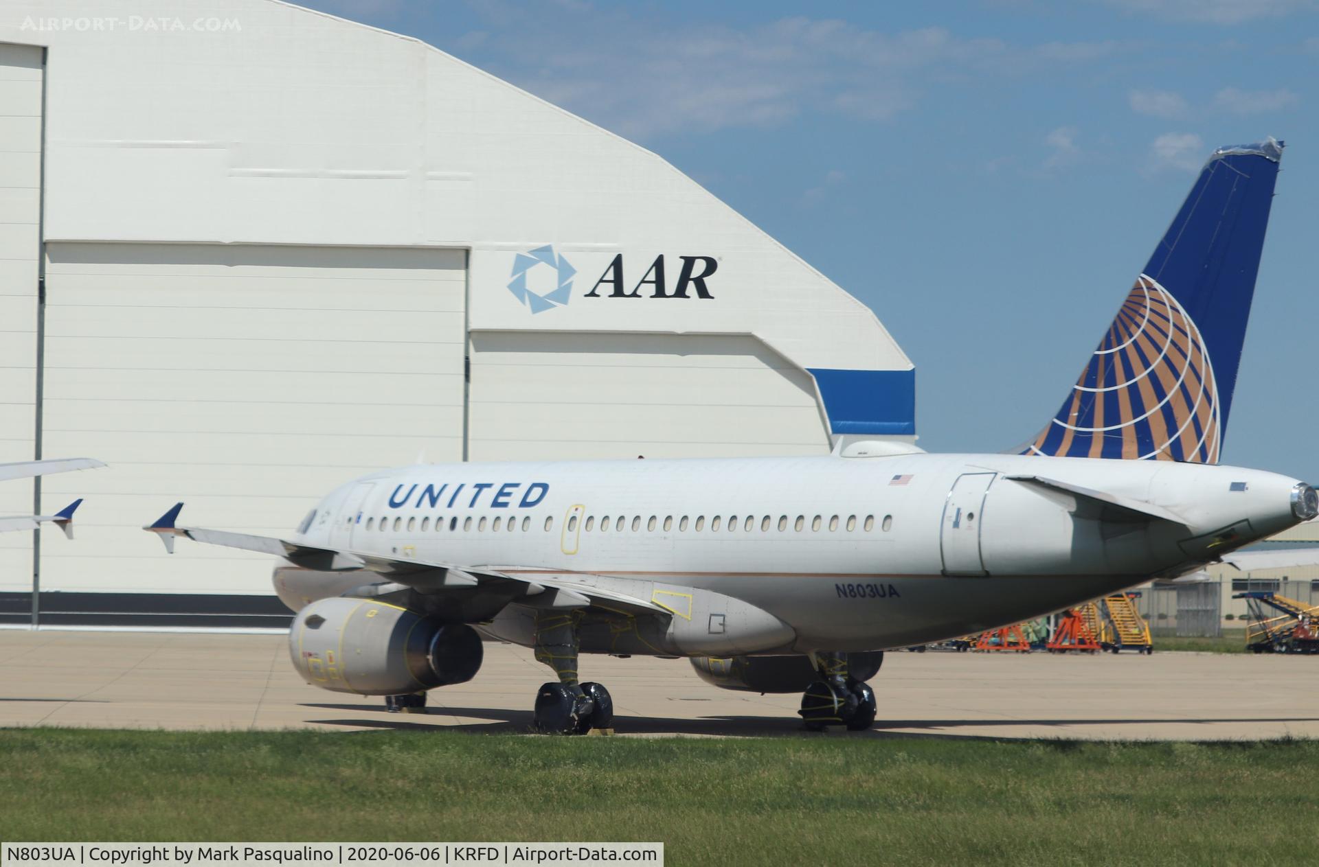 N803UA, 1997 Airbus A319-131 C/N 748, Airbus A319-131