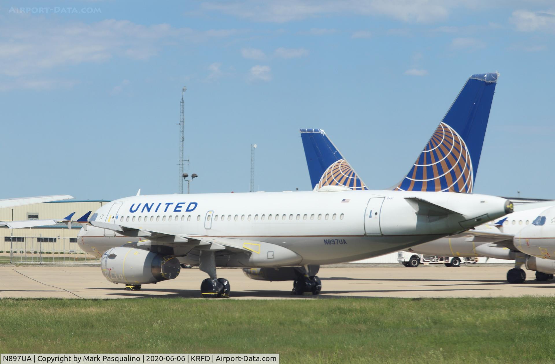 N897UA, 2007 Airbus A319-132 C/N 3269, Airbus A319-132