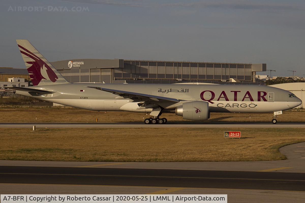 A7-BFR, 2019 Boeing 777-F C/N 66336, Runway 31