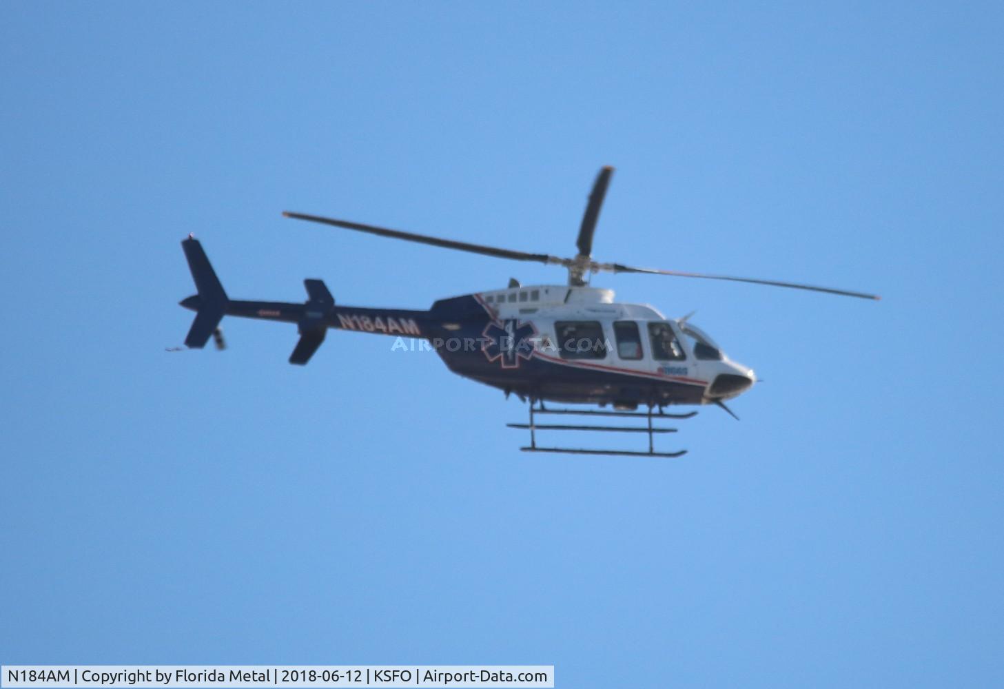 N184AM, 2010 Bell 407 C/N 54044, SFO 2018