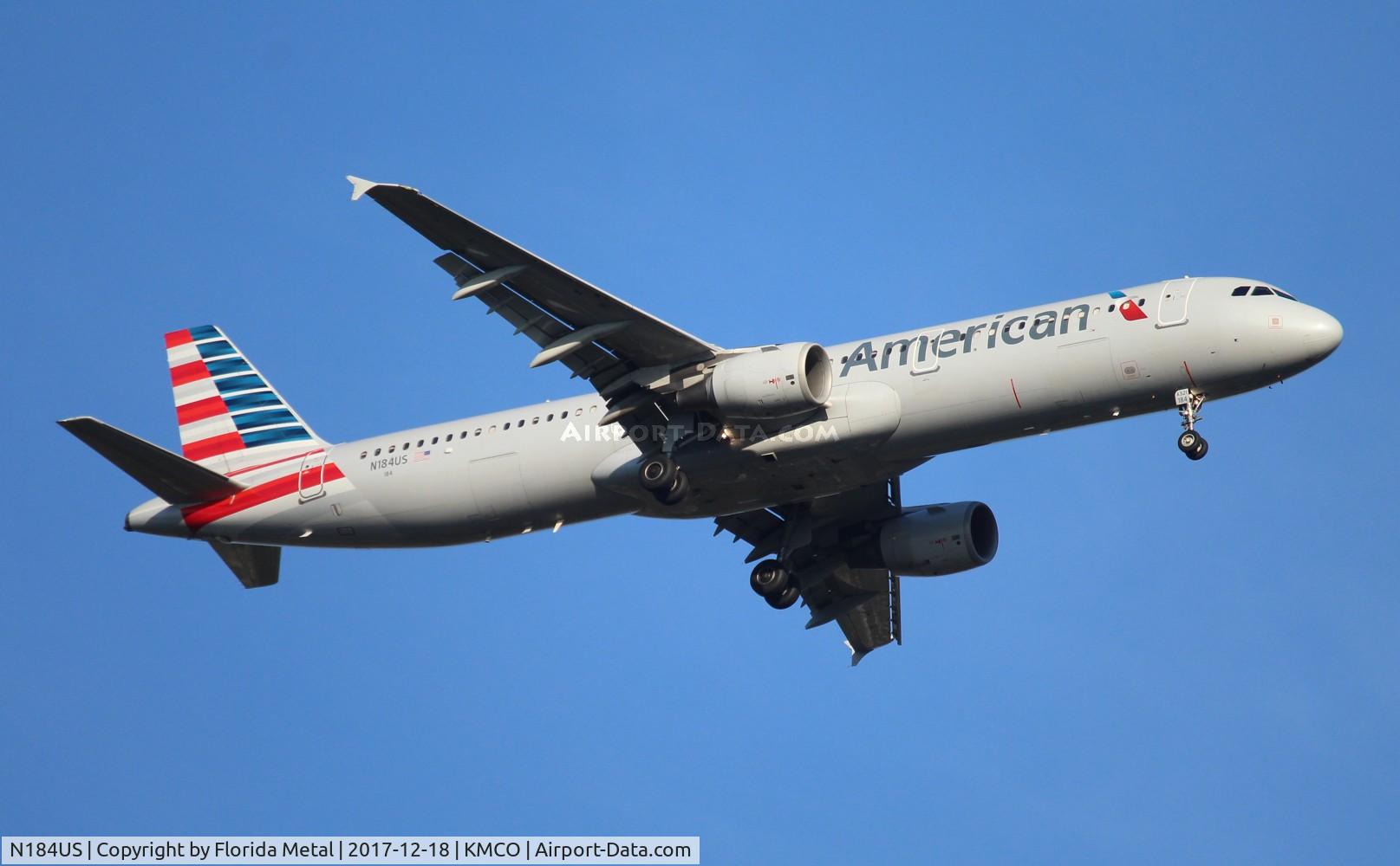 N184US, 2002 Airbus A321-211 C/N 1651, MCO 2017