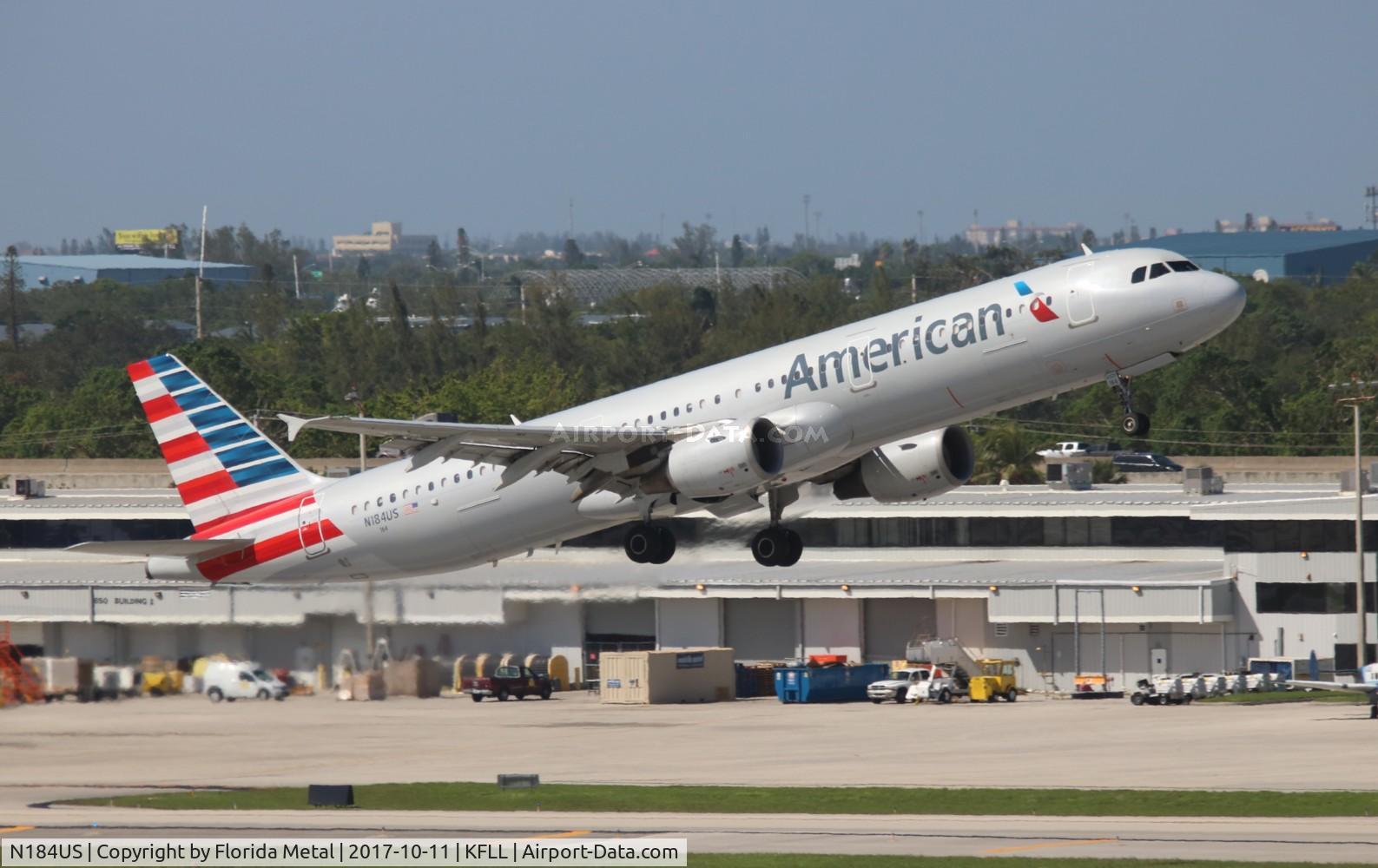 N184US, 2002 Airbus A321-211 C/N 1651, FLL 2017