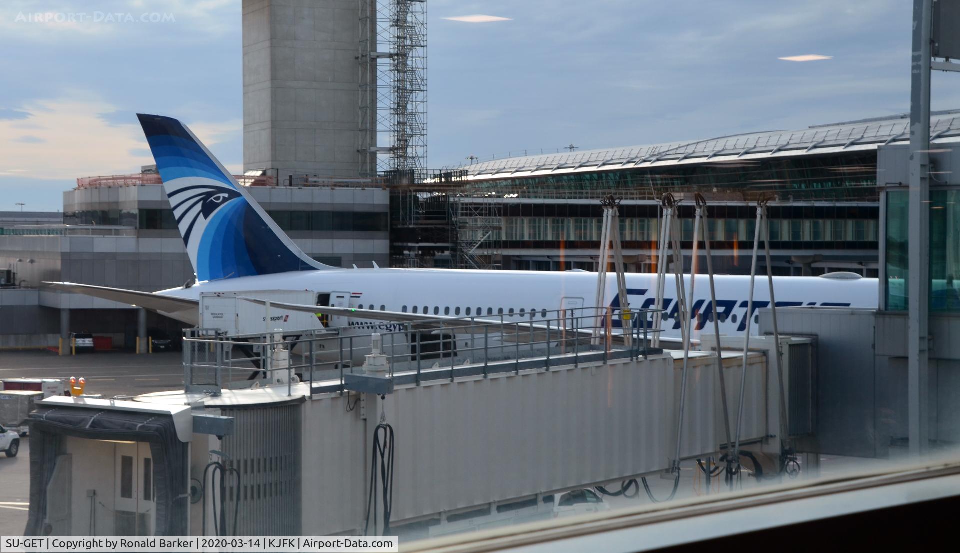 SU-GET, 2019 Boeing 787-9 Dreamliner Dreamliner C/N 38801, At the gate JFK