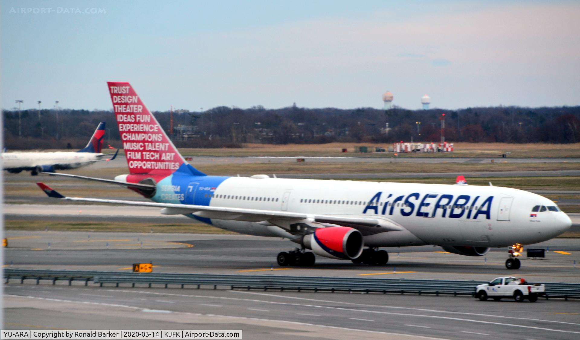 YU-ARA, 2007 Airbus A330-203 C/N 885, Taxi JFK