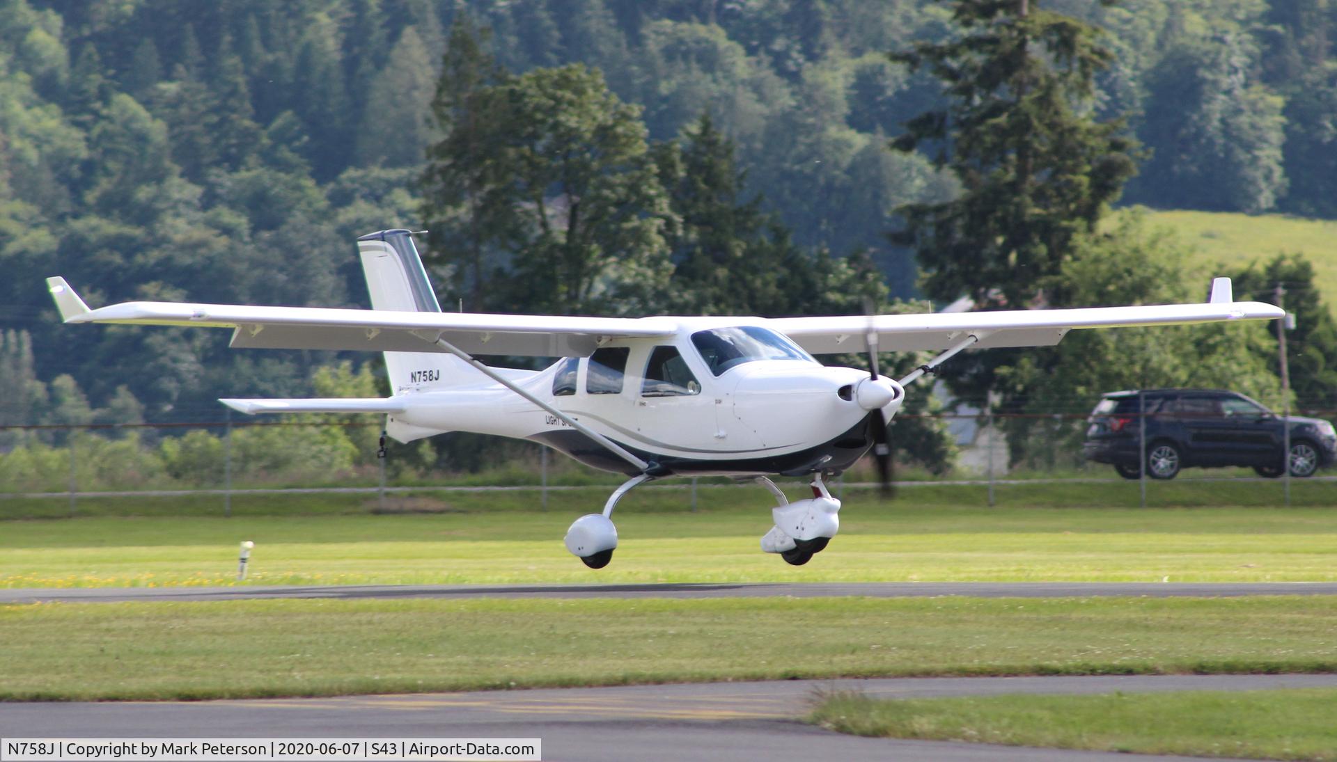 N758J, 2014 Jabiru J230-D C/N 844, Takeoff at S43