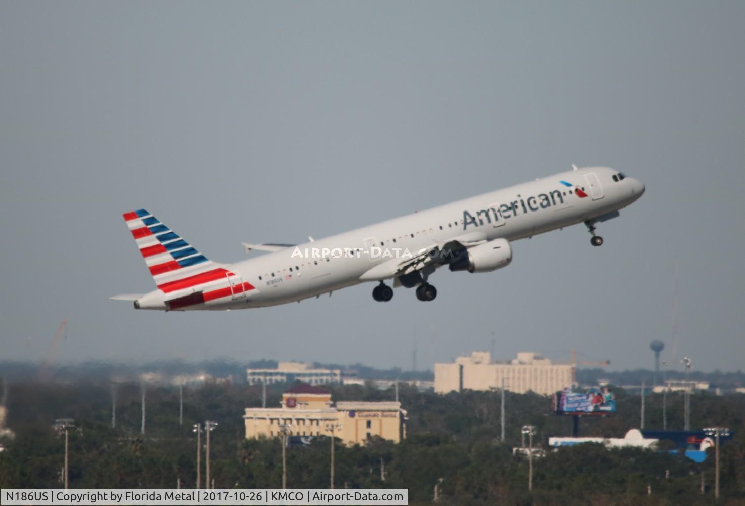 N186US, 2002 Airbus A321-211 C/N 1701, MCO 2017