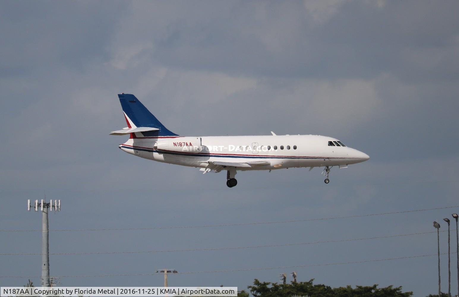 N187AA, 2001 Dassault Falcon 2000 C/N 156, MIA 2016