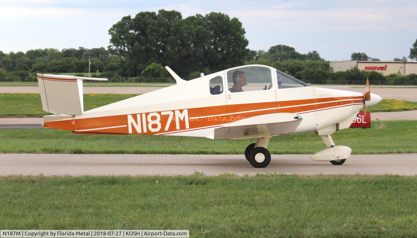 N187M, 1975 Davis DA-2A C/N GM-1, OSH 2018