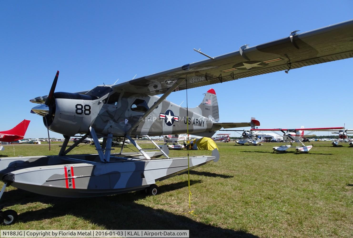 N188JG, 1957 De Havilland Canada U-6A Beaver C/N 1103, SNF 2017