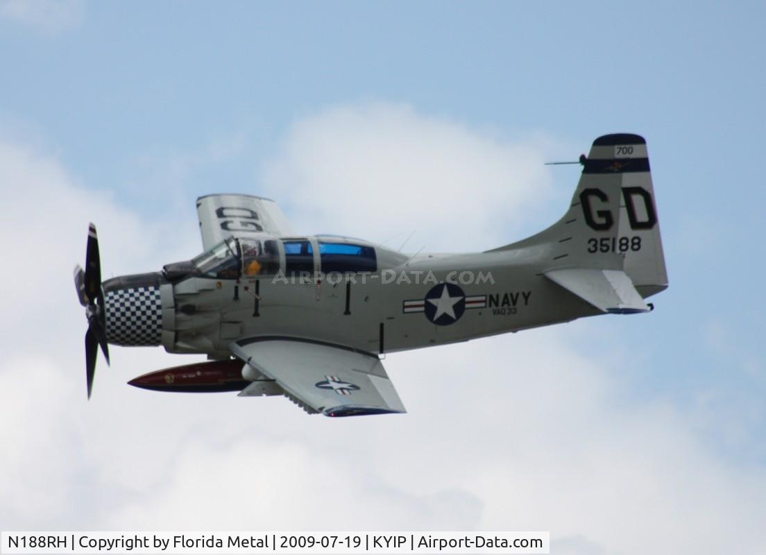 N188RH, 1955 Douglas EA-1E Skyraider C/N 10265 (135188), TOM 2009
