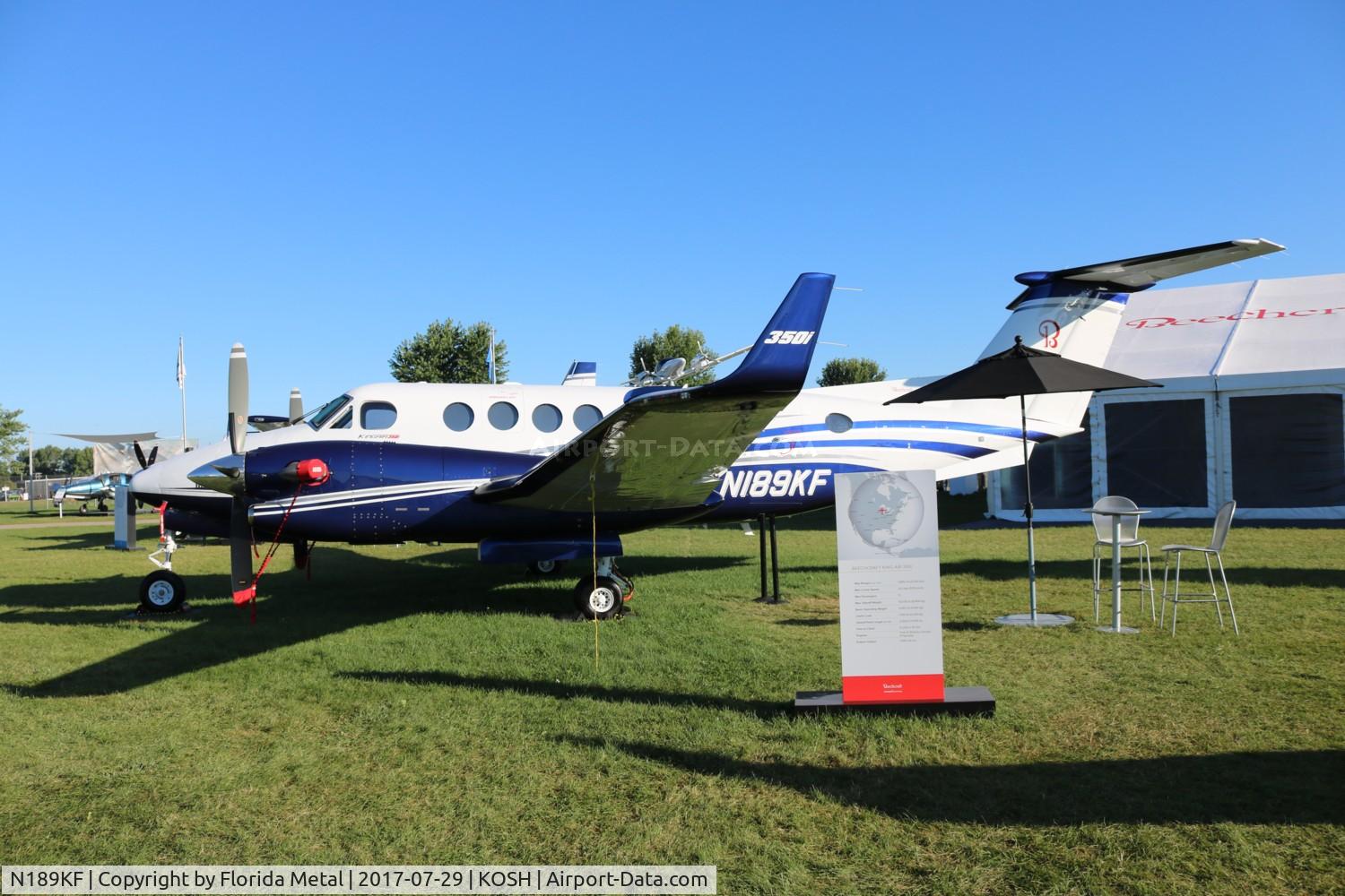N189KF, 2017 Beech B300 King Air King Air C/N FL-1089, OSH 2017