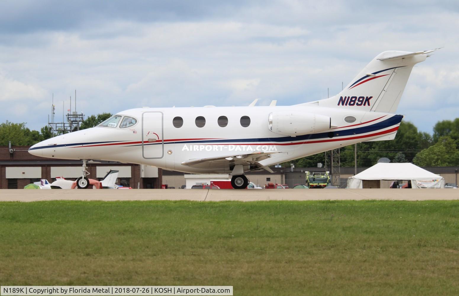 N189K, 2008 Beech 390 Premier A C/N RB-248, OSH 2018