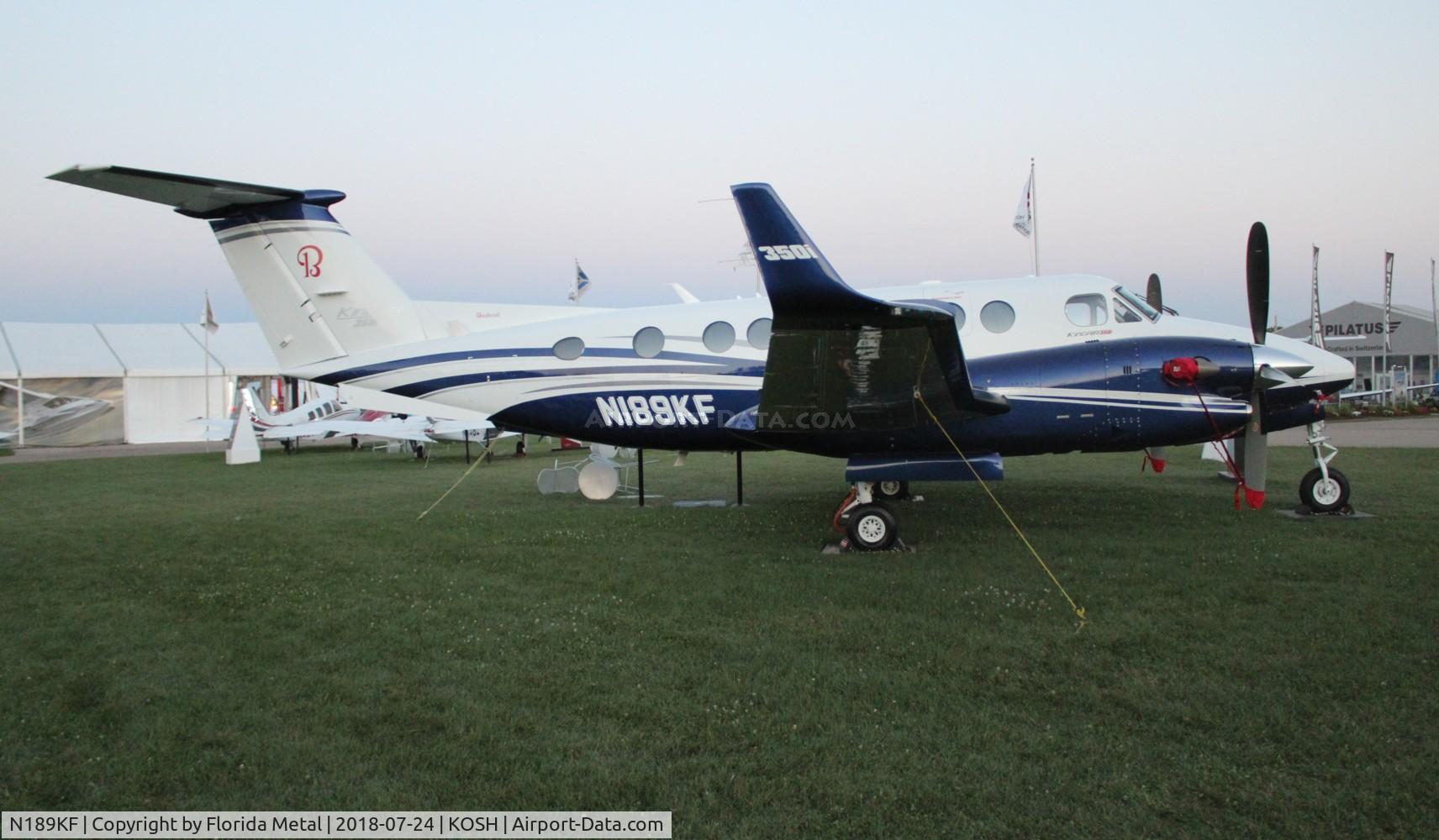 N189KF, 2017 Beech B300 King Air King Air C/N FL-1089, OSH 2018
