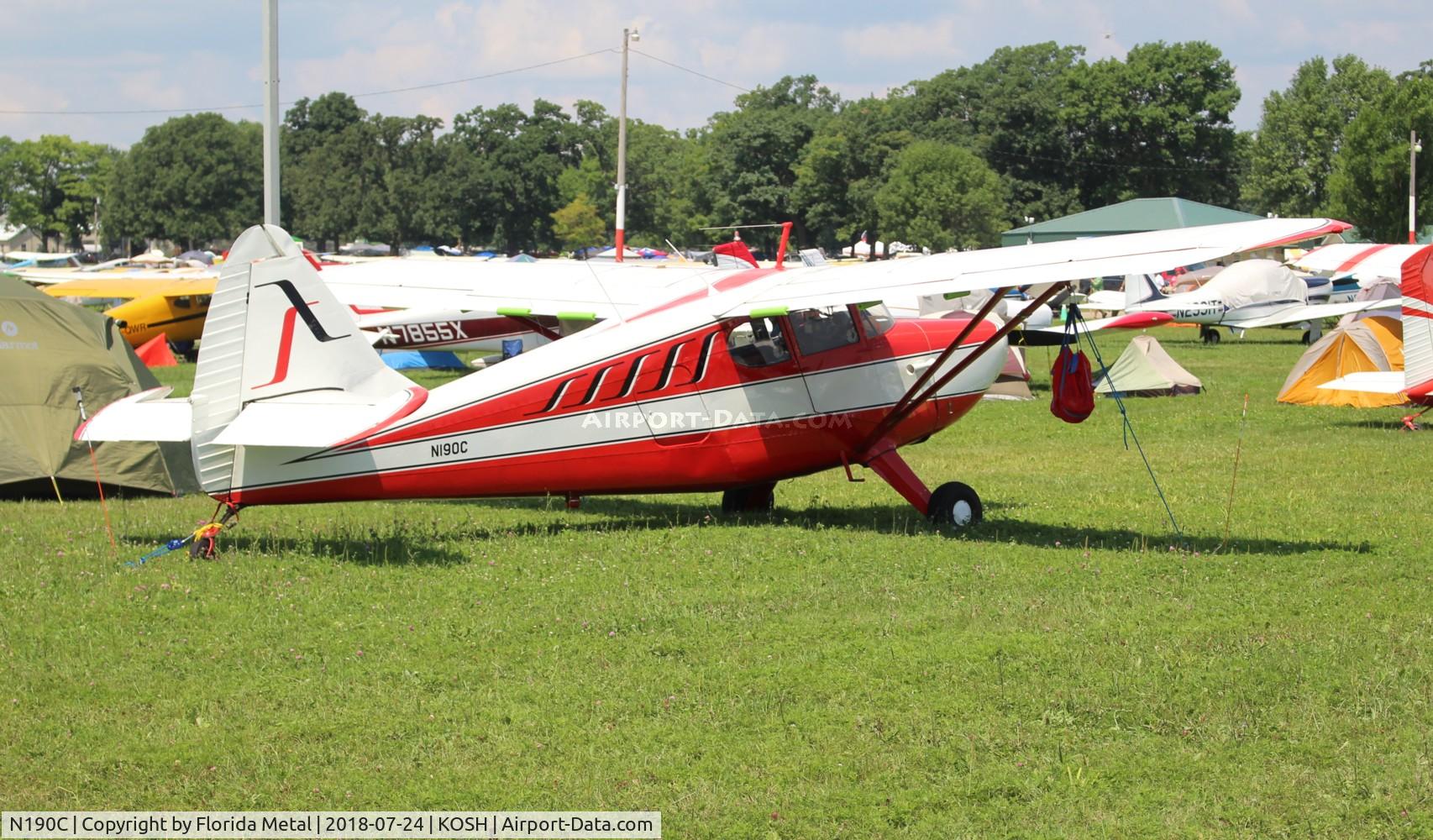 N190C, 1947 Universal Stinson 108-2 C/N 108-3190, OSH 2018